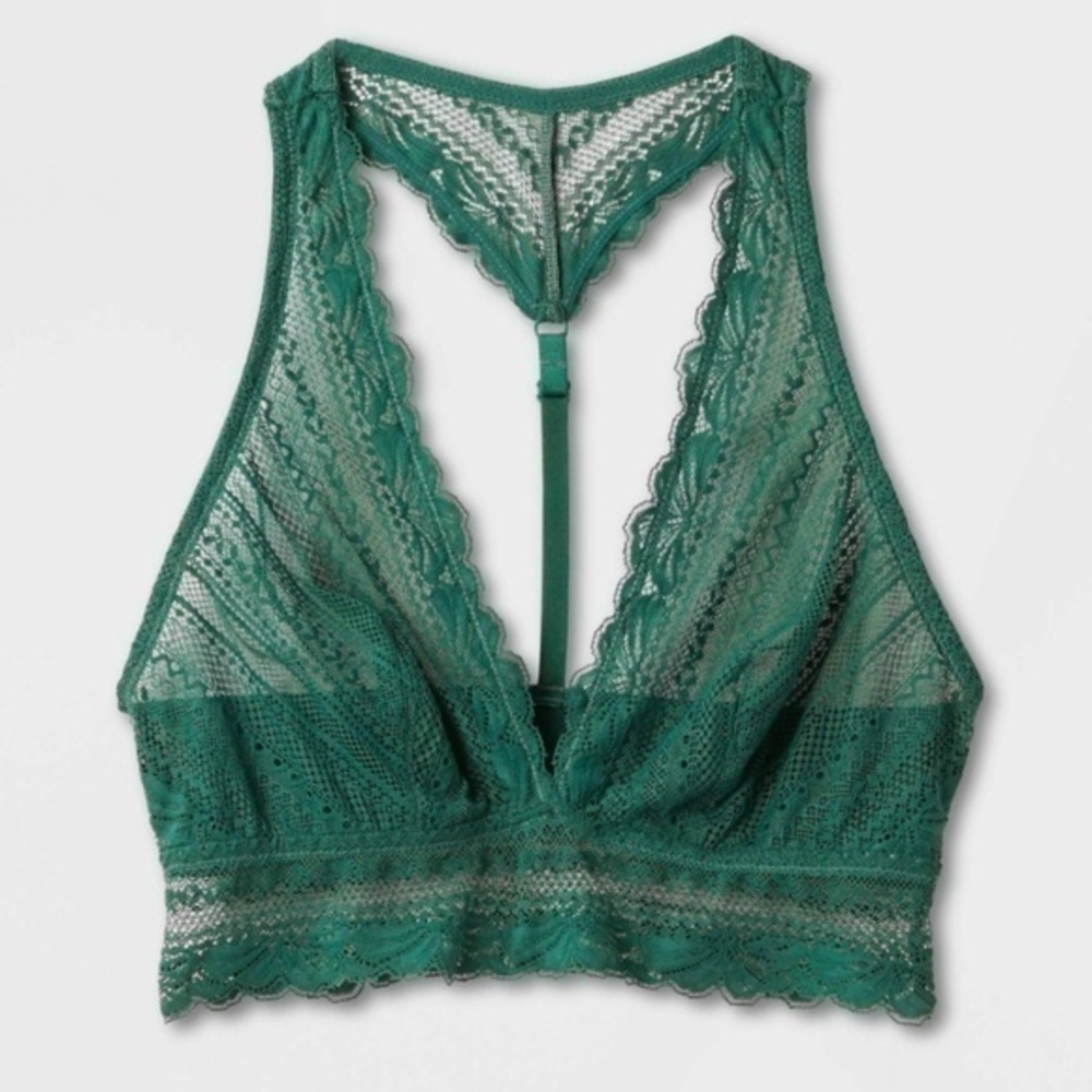 3/$25 Target Women's High Apex Racerback Bralette - Auden in Green sz XS